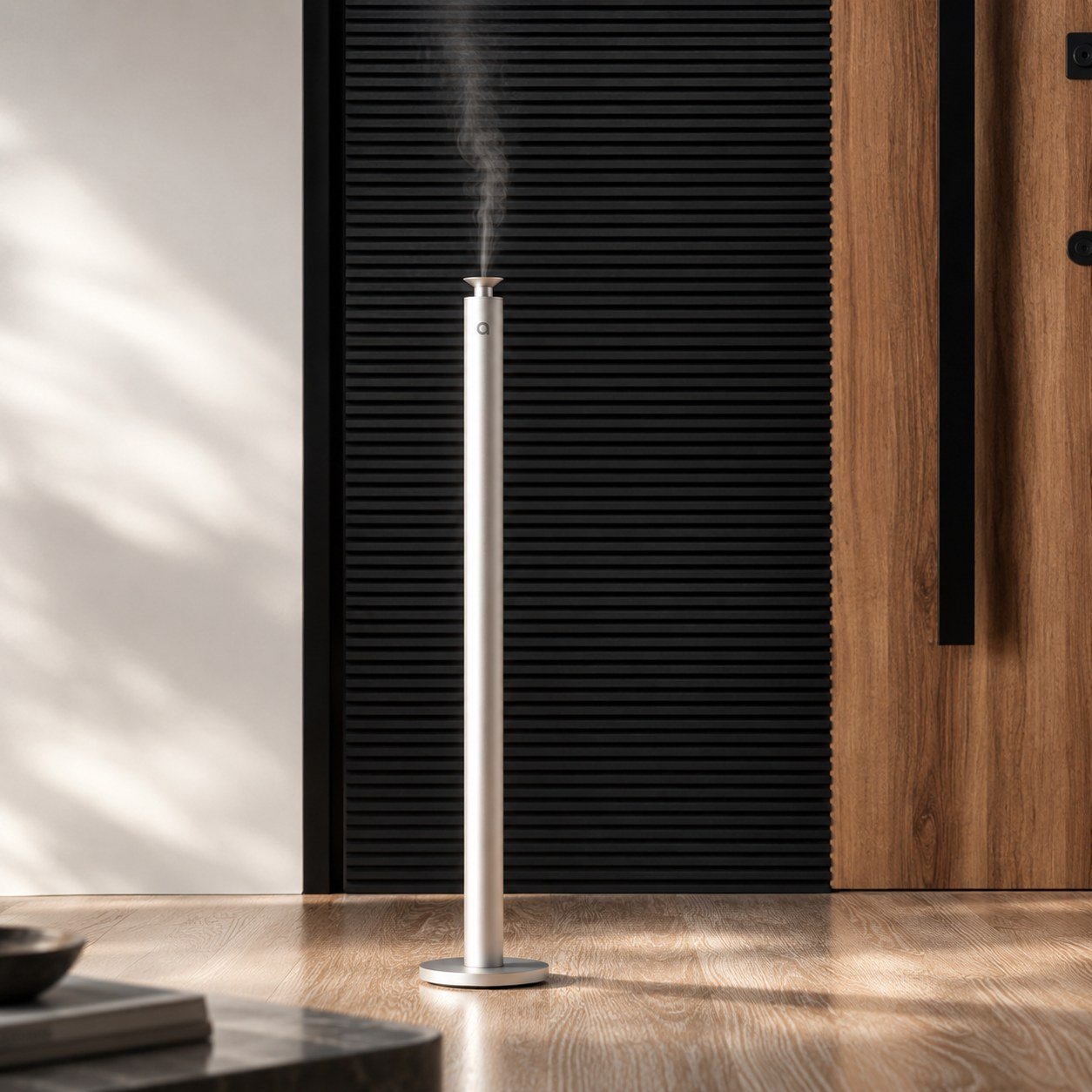 AURO A900 floor-standing waterless diffuser in a large open space